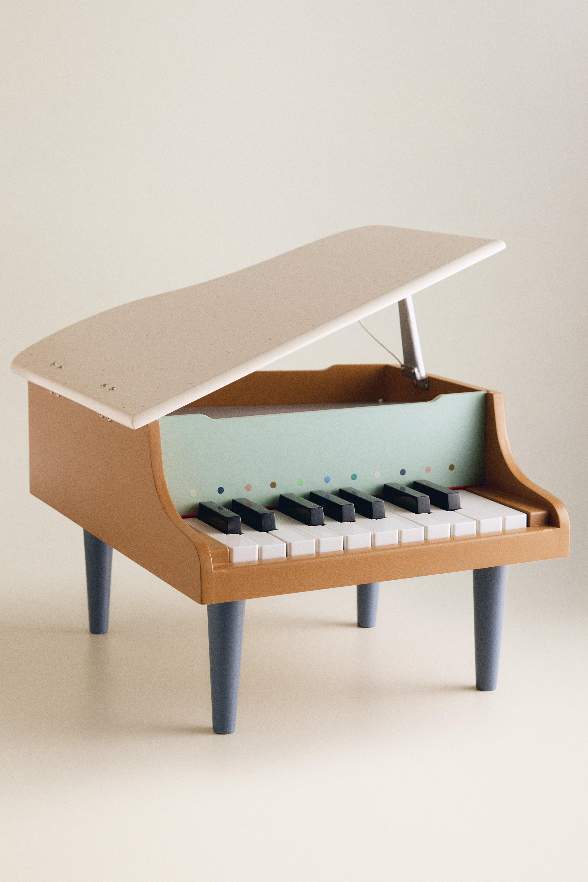 KIDS' WOODEN TOY PIANO INSTRUMENT
